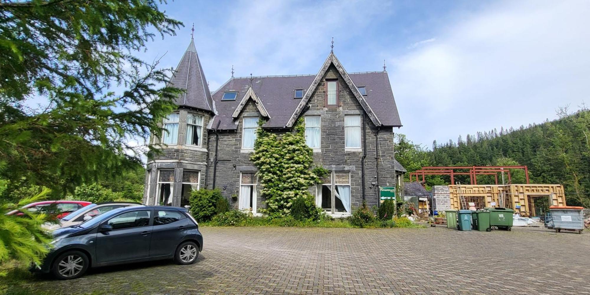 Plas Penaeldroch Manor Dolwyddelan Exterior foto